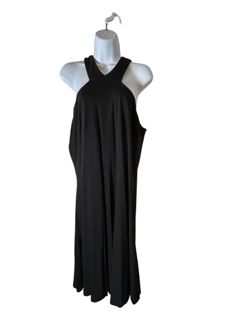 NEW Lauren Ralph Lauren Dress Black Women's Sz XL Sleeveless La Dolce Vita NWT